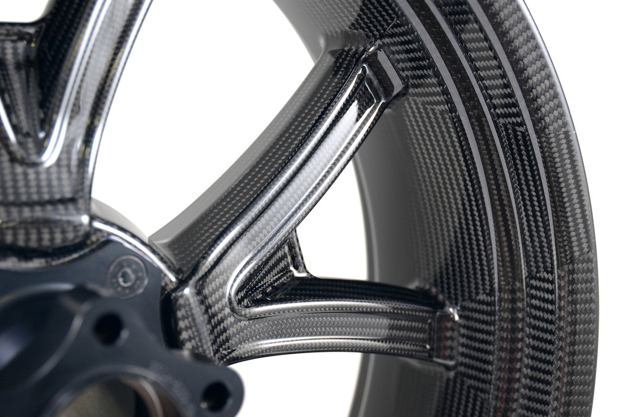 BST Twin TEK 3.5x17" carbon voorvelg voor Harley Davidson FXD Super Glide (2008-2010)