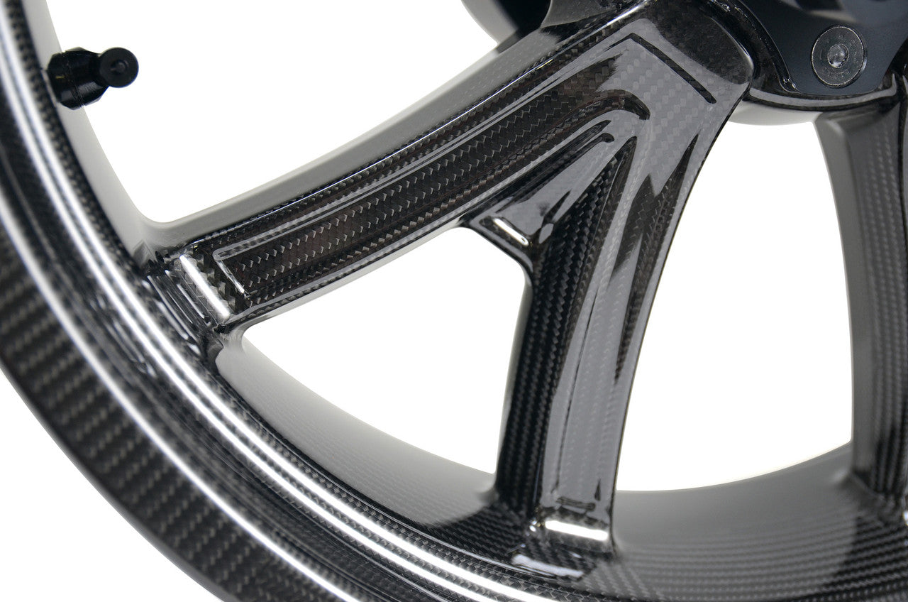 BST Twin TEK 3.5x17" carbon voorvelg voor Harley Davidson FXD Super Glide (2008-2010)