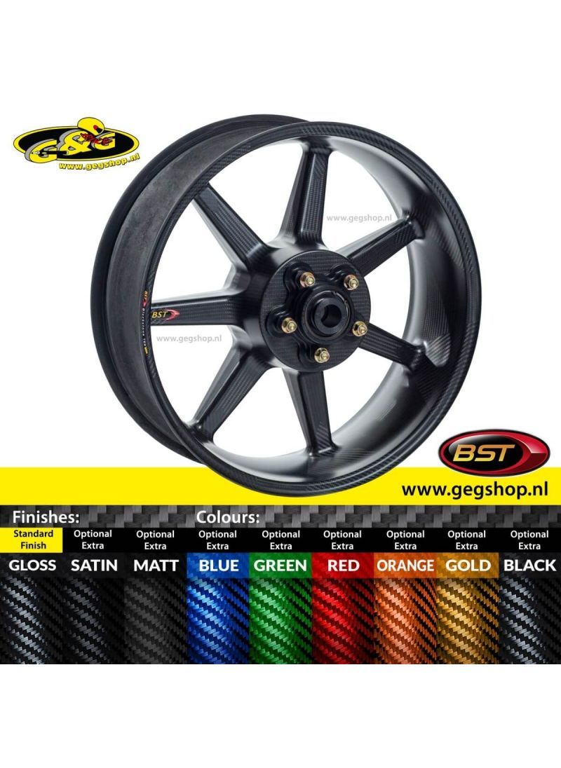 BST Carbon Achtervelg Mamba TEK 6,0 x 17" Bimota BB3