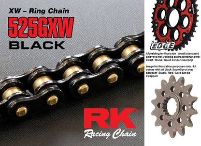 SuperProx Black Out Chain Set Ducati Panigale R 1199R (2013-2015)
