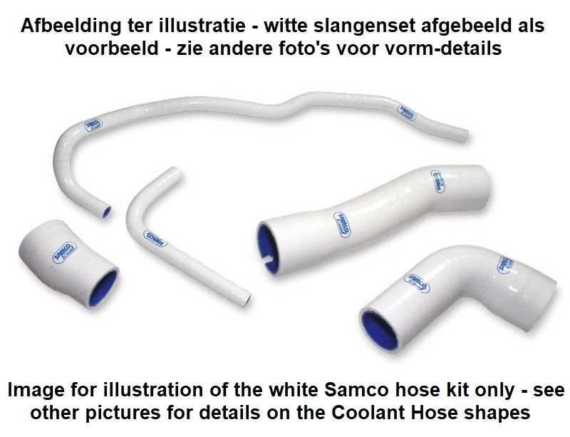 Samco Hose Kit White Hypermotard Hyperstrada 939 2016 2017 2018