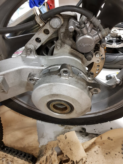 Back -tooth carrier Damping rubber NT650 HAWK GT