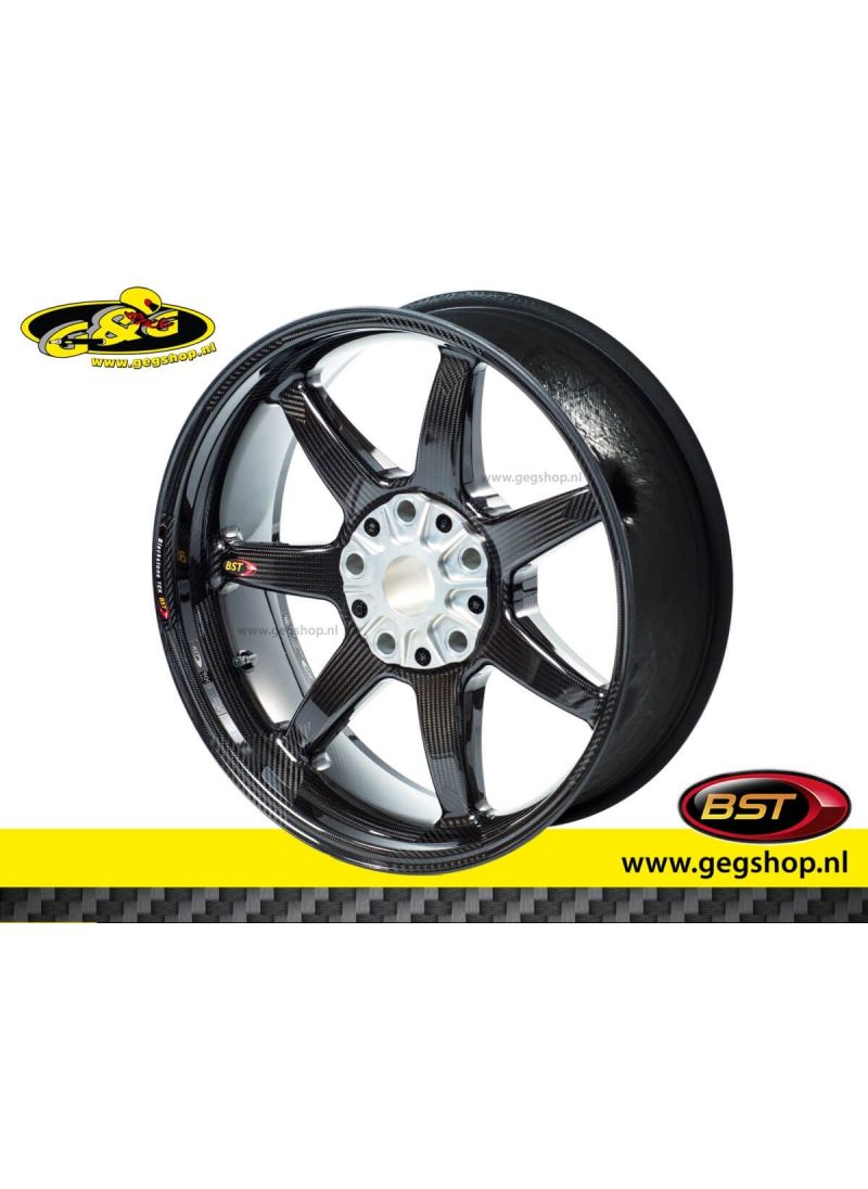 BST Carbon Achtervelg Panther TEK 6,0 x 17" BMW HP2 Sport 2008 t/m2010