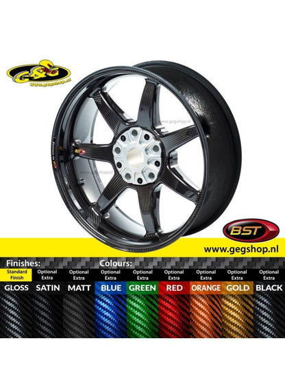 BST Carbon Achtervelg Panther TEK 6,0 x 17" BMW R Nine T 2016-2023