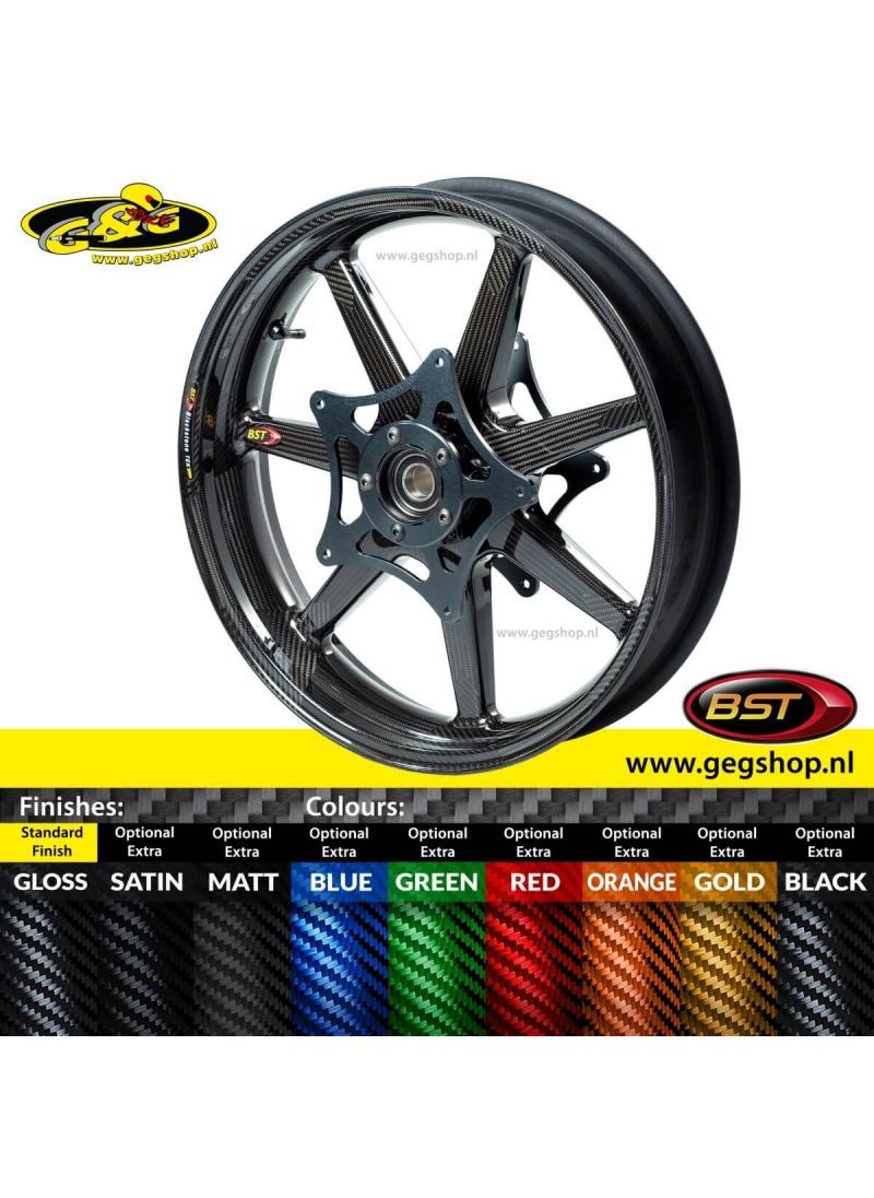BST Carbon Voorvelg Panther TEK 3,5 x 17" BMW K1600GT K1600GTL 2010 t/m 2024