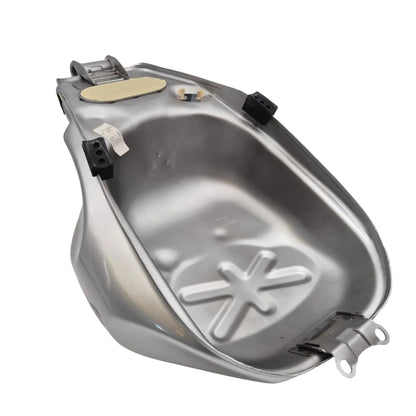 Suzuki TL1000S Flash Silver Y2D benzinetank nieuw NOS onderaanzicht met post-recall X