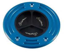 Outletdeal - Blauwe tankdop voor diverse Suzuki-modellen (2003-2025)