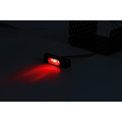 Highsider Coero T2 LED TAIL LED, Verre rouge