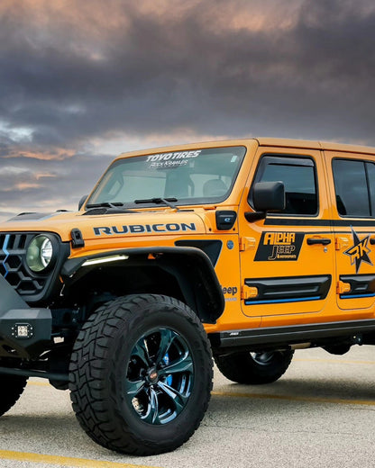 BST Tuff TEK velgenset 9" x 20" ET -8,8 (4 stuks) Jeep Wrangler Rubicon (2007-2018)
