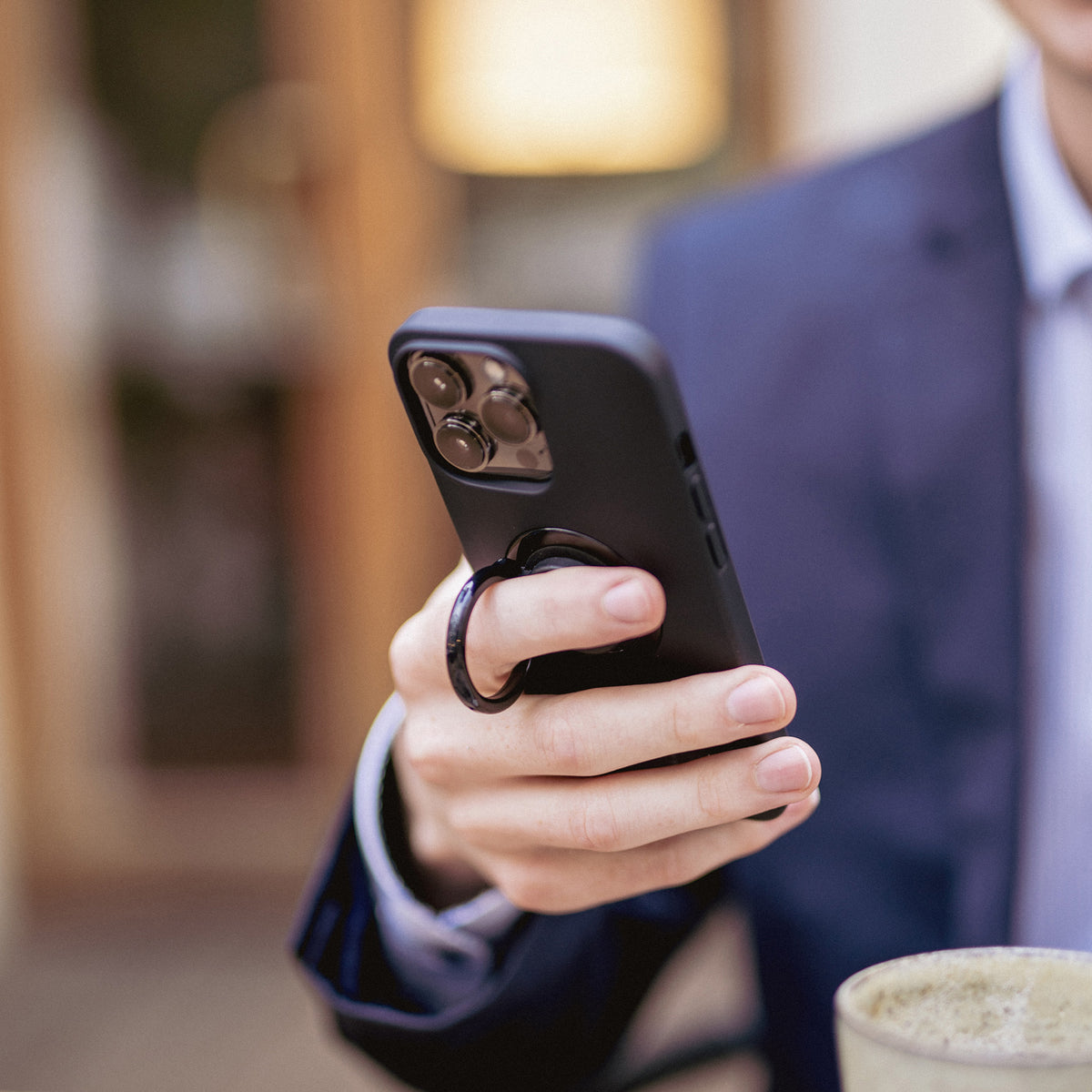 SP Connect Ring Mount SPC+ – compacte telefoonring en standaard – afbeelding 4