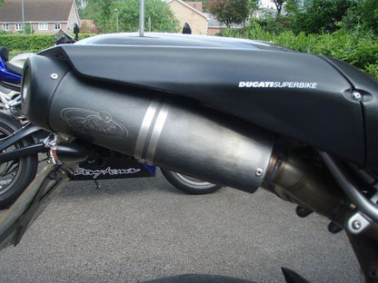 G&G Oval uitlaat demperset Ducati 749 - 999