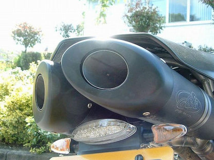 G&G Oval uitlaat demperset Ducati 749 - 999