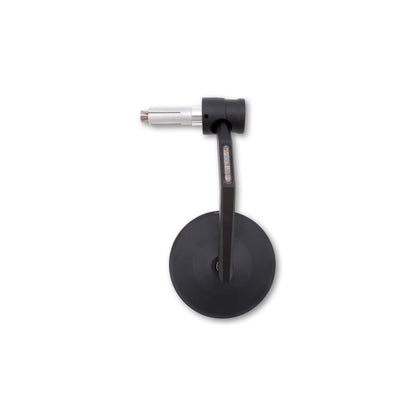 Miroir d'extrémité du guidon Highsider Montana RIM avec un signal de virage à LED / lumière de position
