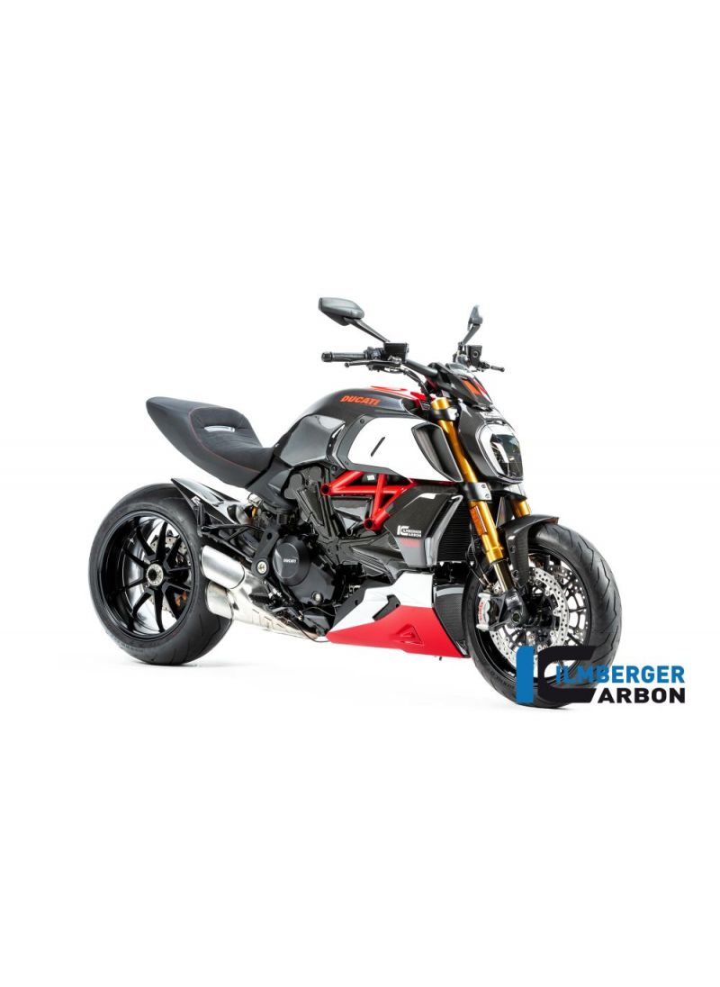 Exhaustprotection on the manifold gloss Diavel 1260 2019+