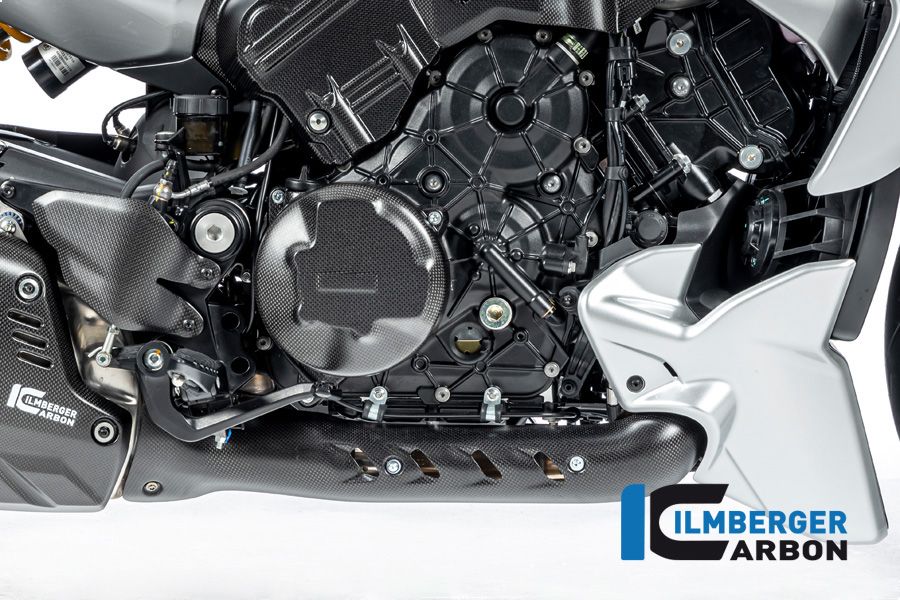 Exhaust protection on the manifold Matt Carbon Diavel V4 2023+ Ducati Diavel V4 (2023+)