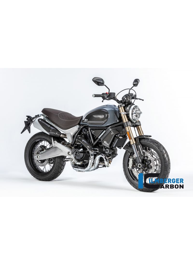 Exhaust protection right gloss Ducati Scrambler 1100 2017+