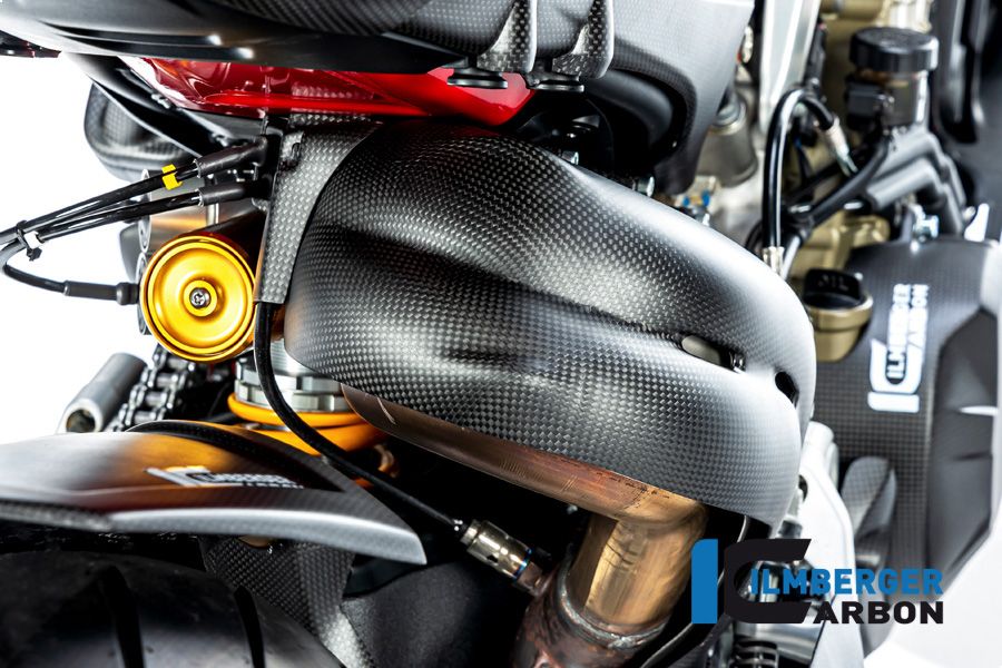 
                  
                    Bouclier thermique d'échappement Matt Carbon Ducati Streetfighter V4S (2023+)
                  
                