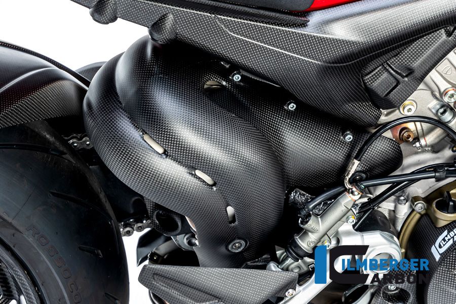 
                  
                    Bouclier thermique d'échappement Matt Carbon Ducati Streetfighter V4S (2023+)
                  
                