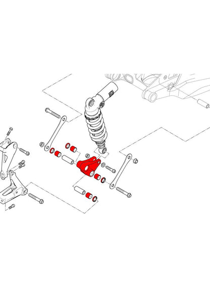 Rocker Arm Rear Suspension Ducati Panigale V4 2018+