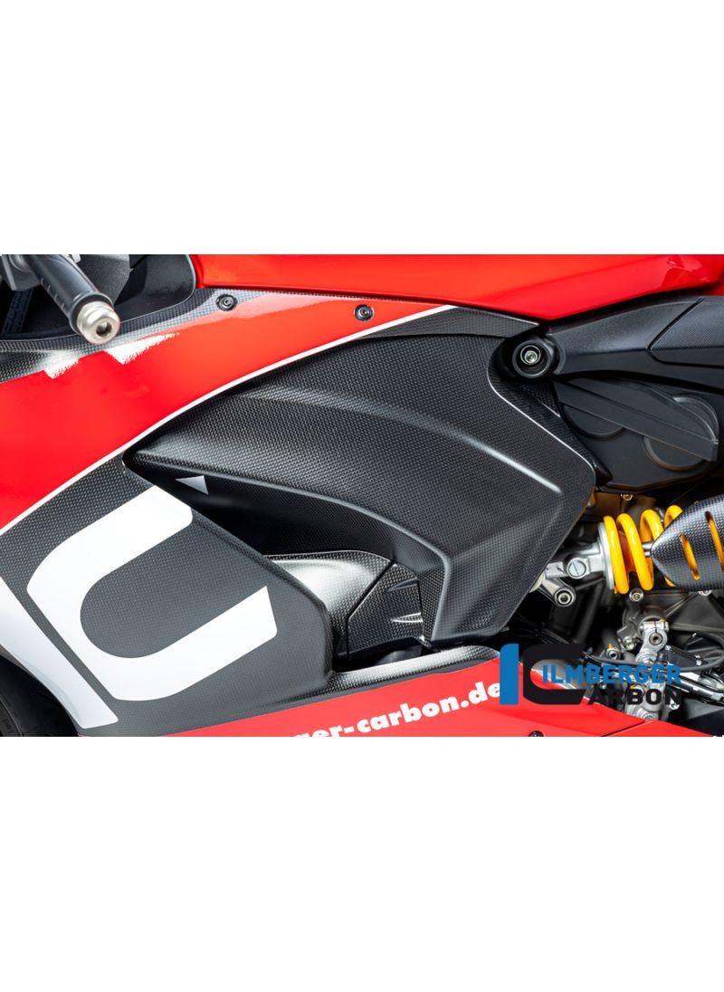 Underframe Cover Left Side Matt Carbon Ducati Panigale V2 2020+