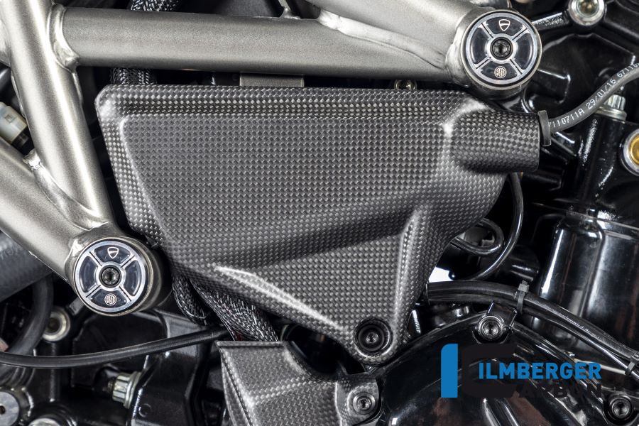 Cover under the frame left matt Ducati Diavel 1260 Lamborghini (2021)