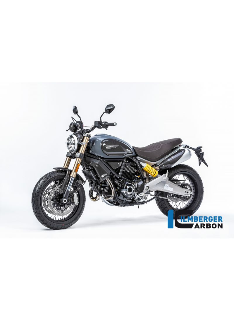 Cover under the frame left gloss Ducati Scrambler 1100 2017+