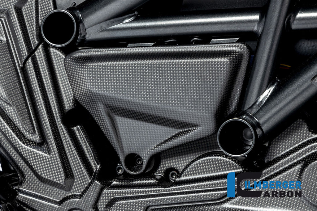 Cubierta debajo del marco a la derecha Matt Ducati Diavel Carbon (2011-2018)