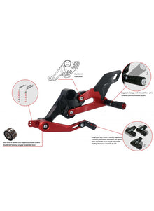 Adjustable Rear Set Aprilia RS660 Aprilia RS 660 (2020-2024)