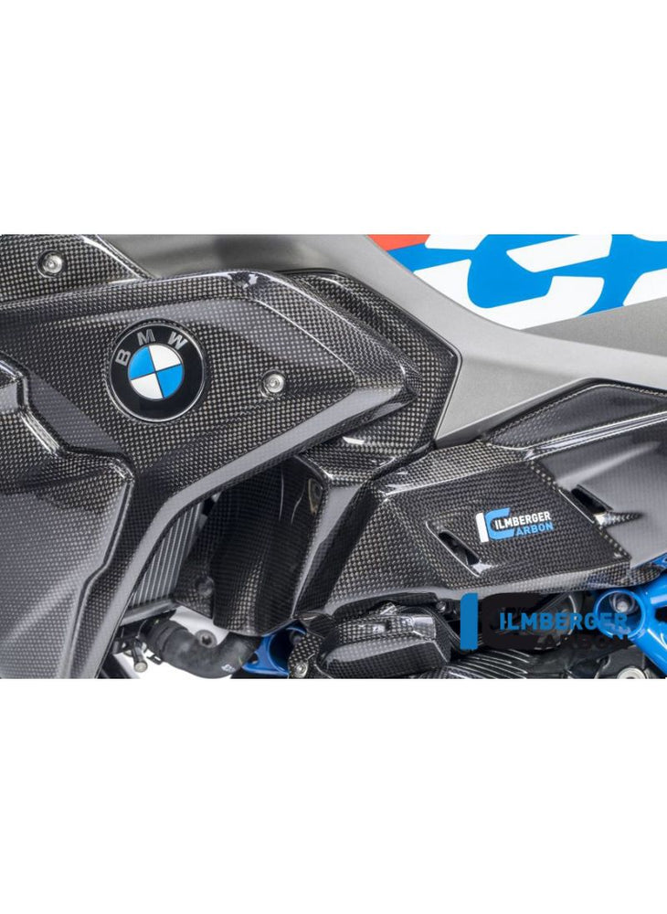 Air Outlet behind radiator left carbon BMW R1200GS LC 2017+