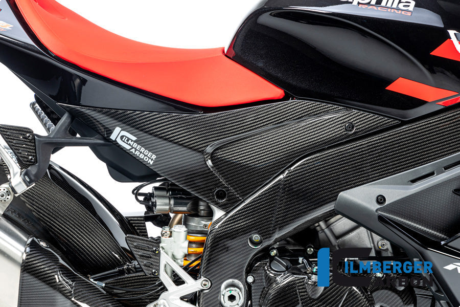Tankcover zijpaneel rechts glanzend carbon Aprilia RSV4 Factory (2021-2024)