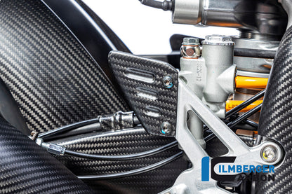 Heelplate carbon rechts mat Aprilia RSV4 Factory (2025+)