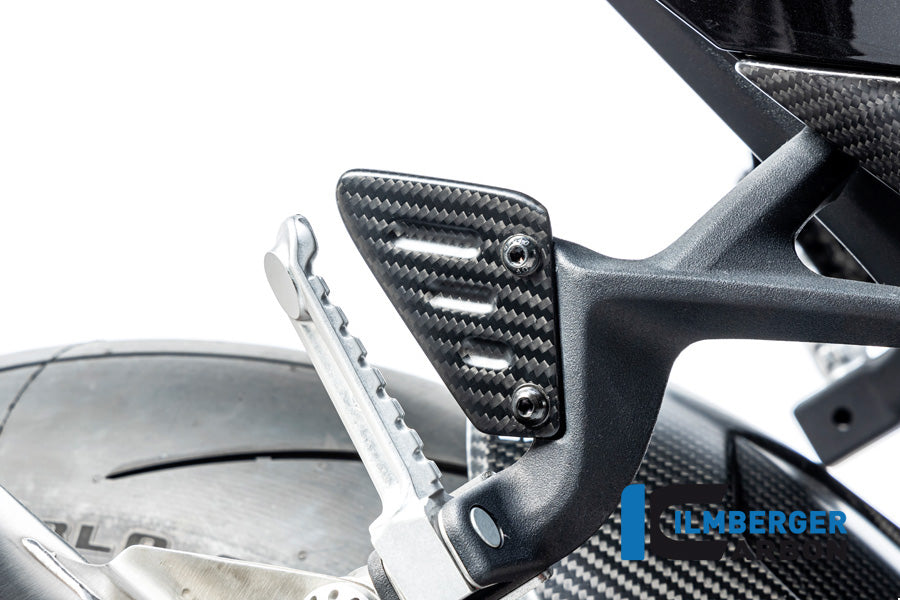 Passagier Heelplate carbon rechts mat Aprilia RSV4 Factory (2021-2024)