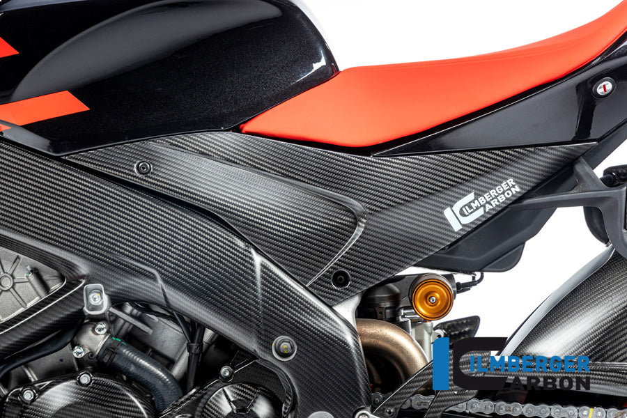 Tankcover zijpaneel links mat carbon Aprilia RSV4 (2021+)