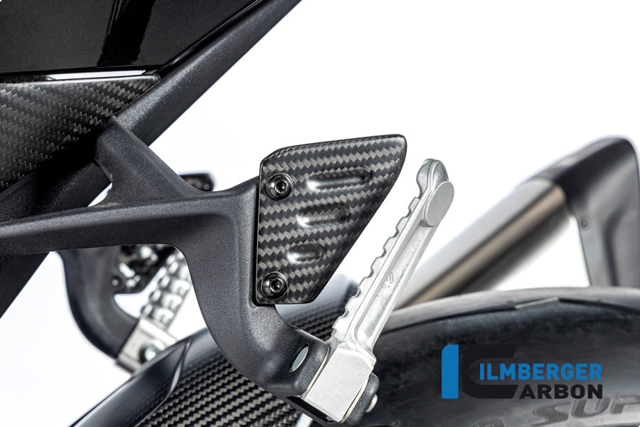 Passenger Heel Guard left matt carbon Aprilia Tuono V4 Factory (2025+)