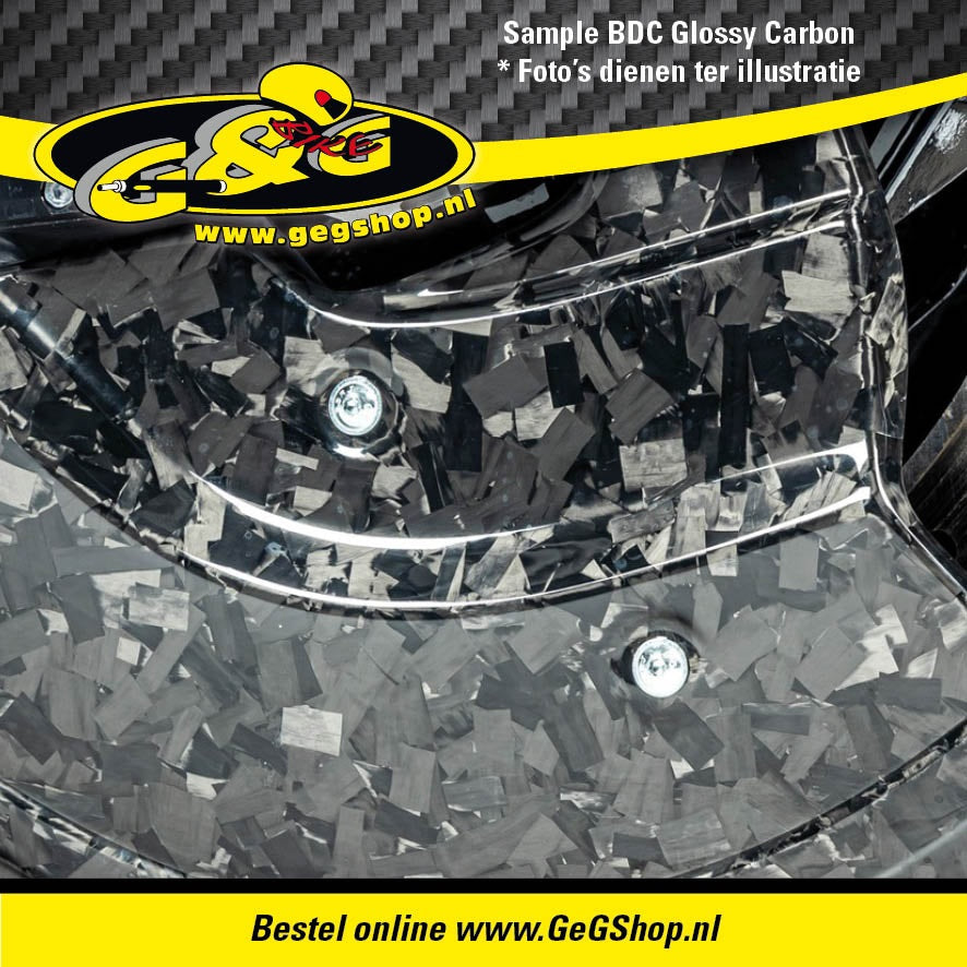 Abzeichenhalter links glänzend BDC Carbon S1000RR 2023+