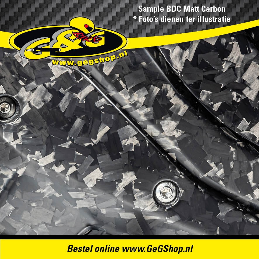 Startmotor cover mat BDC carbon BMW R12S (2025+)