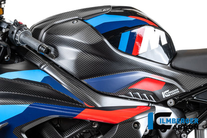 Tank zijpaneel links compleet mat carbon BMW S 1000 RR (2019-2022)