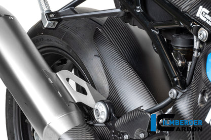 Achterspatbord (hugger) incl. kettingbeschermer mat carbon BMW M 1000 R (2023-2024)