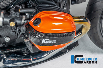 Bougiedop cover rechts glanzend carbon R12 G/S (2025+)