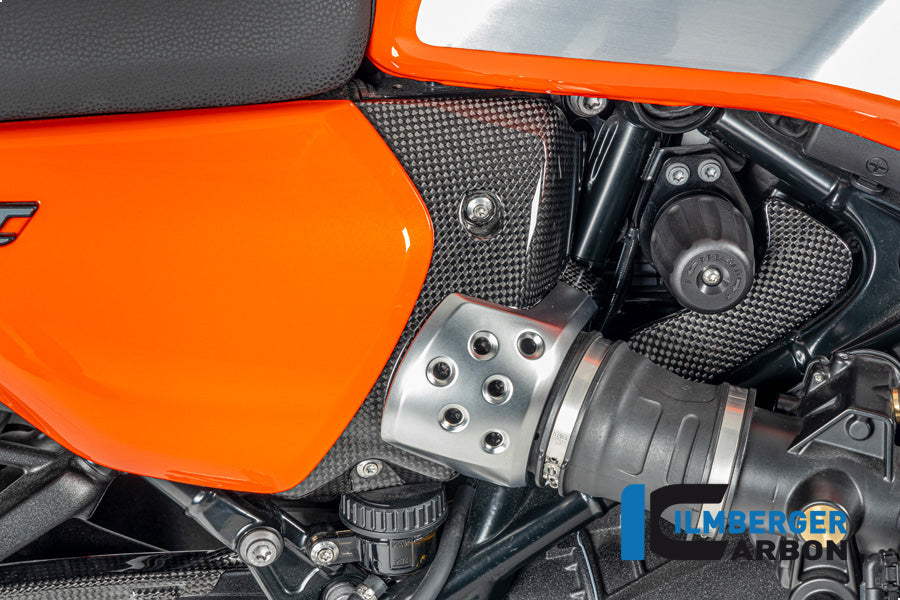 Luchtfilterkast deksel rechts glanzend carbon BMW R12S (2025+)