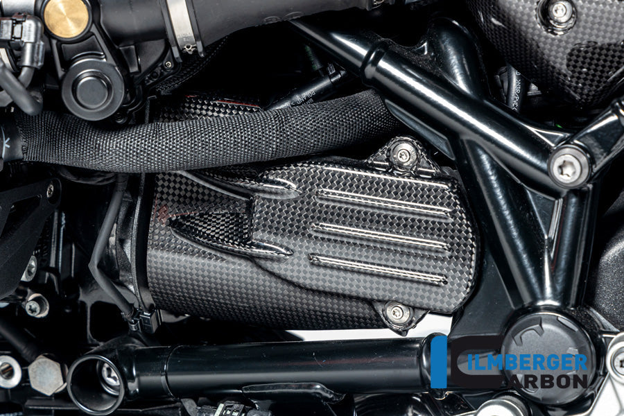 Startmotor cover glanzend carbon BMW R12S (2025+)