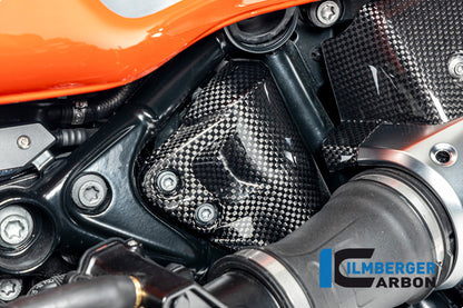 Tank ontluchting cover glanzend carbon R12 G/S (2025+)