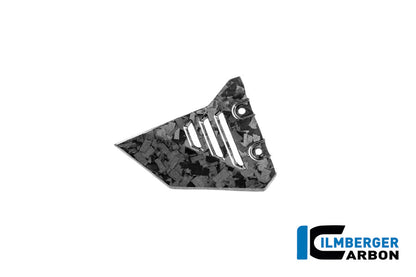 Frame driehoek-cover links voorste deel glanzend Black Diamond Carbon BMW R1300GS Adventure Triple Black (2024+)