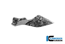 Zijkuip onder de tank links (onderpaneel) glanzend Black Diamond Carbon BMW R1300GS Adventure Triple Black (2024+)