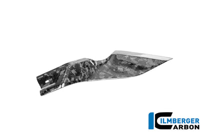 Zijkuip onder de tank links (onderpaneel) glanzend Black Diamond Carbon BMW R1300GS Adventure Trophy (2024+)