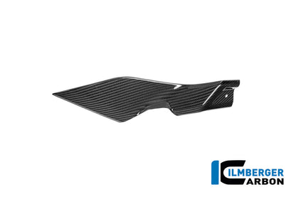 Zijkuip onder de tank rechts (onderpaneel) glanzend carbon BMW R1300GS Adventure Triple Black (2024+)