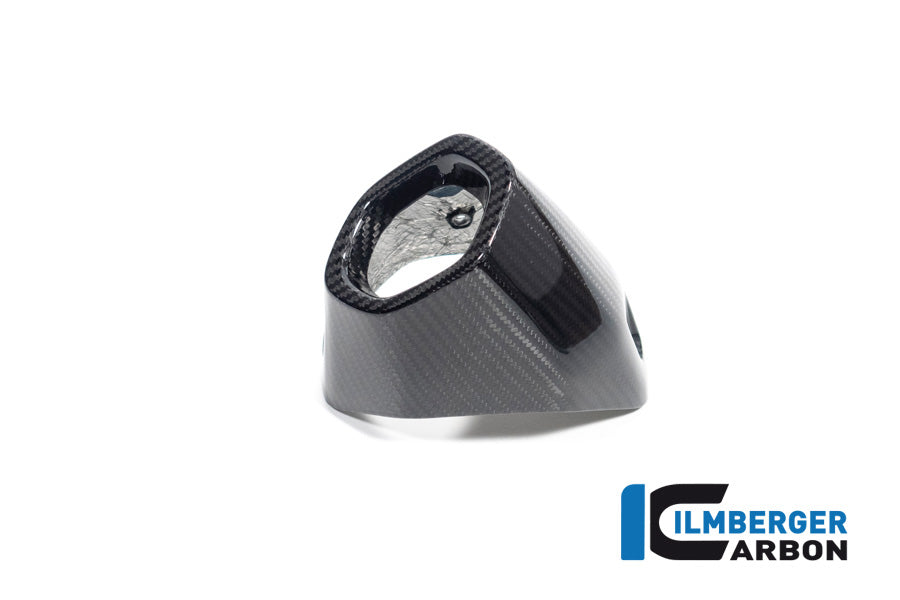 Rear Silencer Protector Carbon Glossy Carbon BMW R1300GS Adventure Option 719 Karakorum 2024+