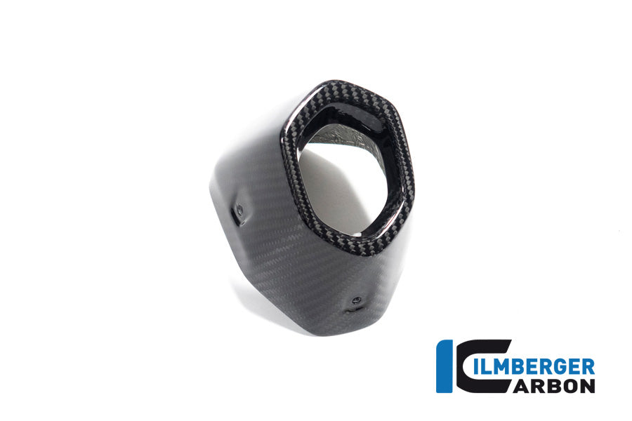 Rear Silencer Protector Carbon Glossy Carbon BMW R1300GS Adventure Triple Black 2024+