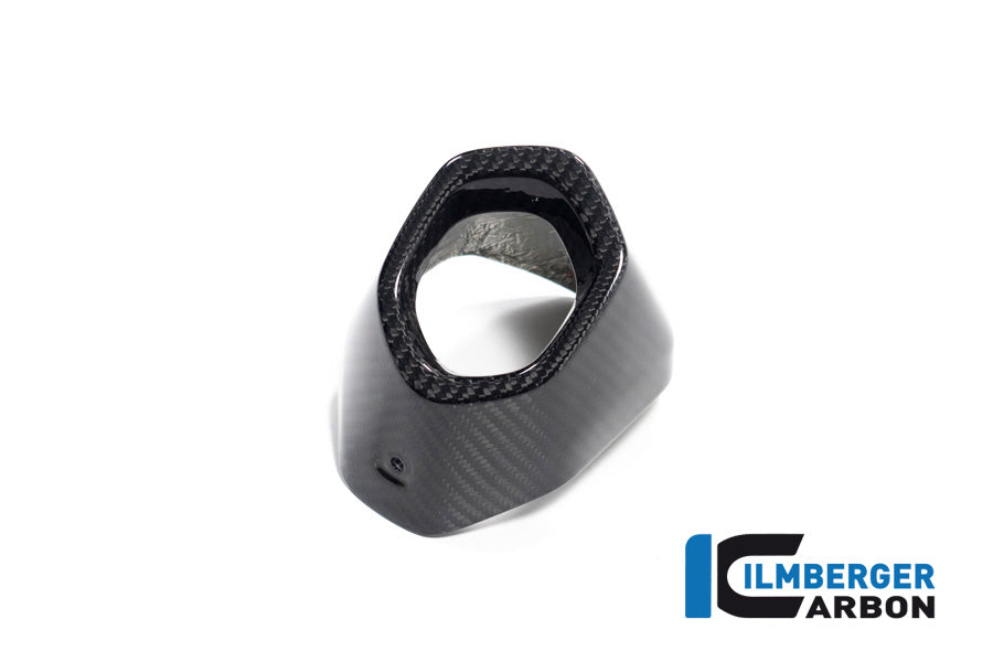 Rear Silencer Protector Carbon Glossy Carbon BMW R1300GS Adventure Trophy 2024+