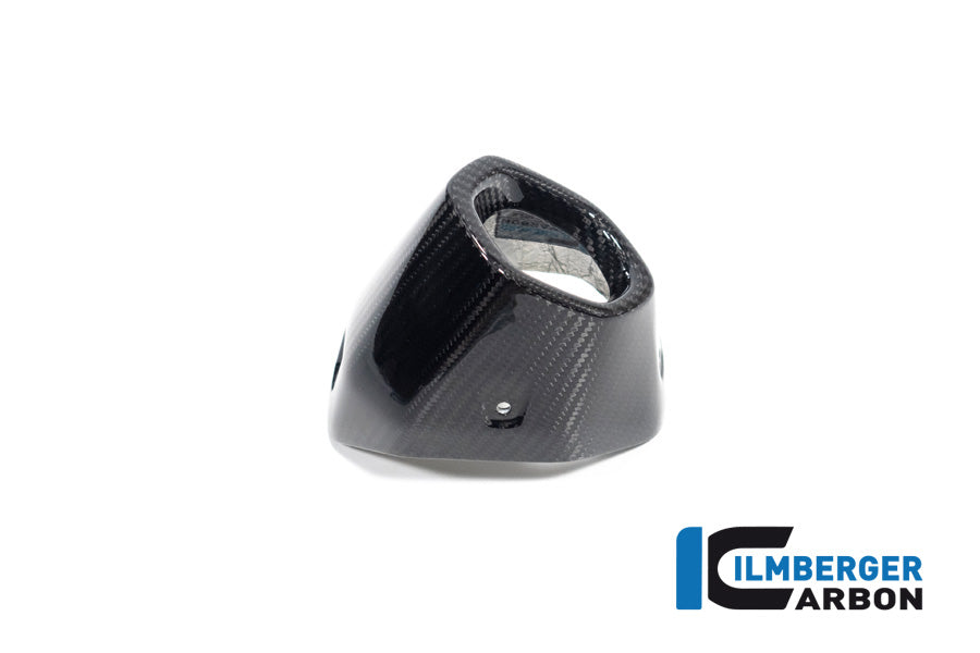 Rear Silencer Protector Carbon Glossy Carbon BMW R1300GS Adventure Option 719 Karakorum 2024+